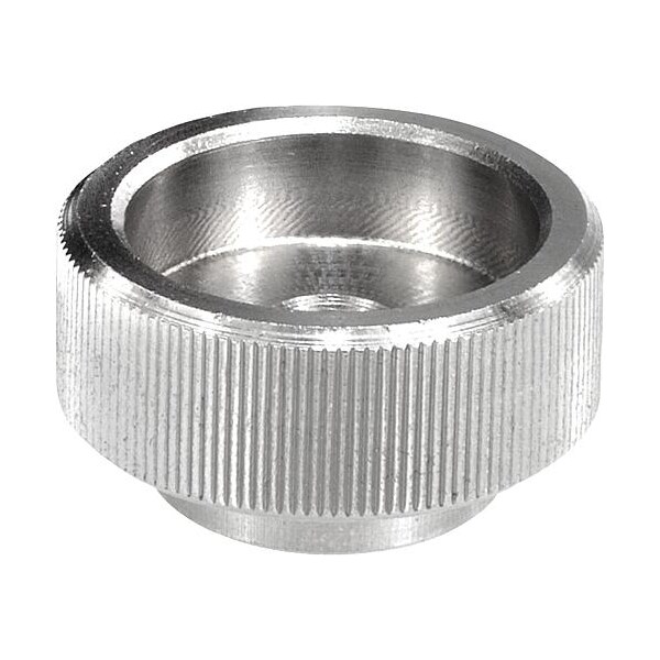 Knurled Knobs in steel or stainless steel, DIN 6303, inch